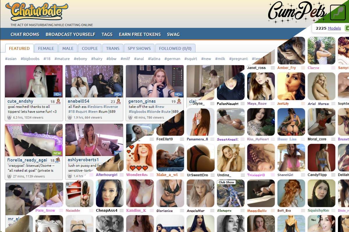 Chaturbate Freecams